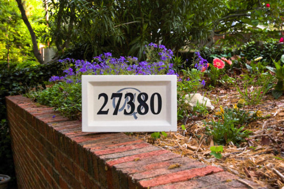 Address Block with Monogram - Image 2