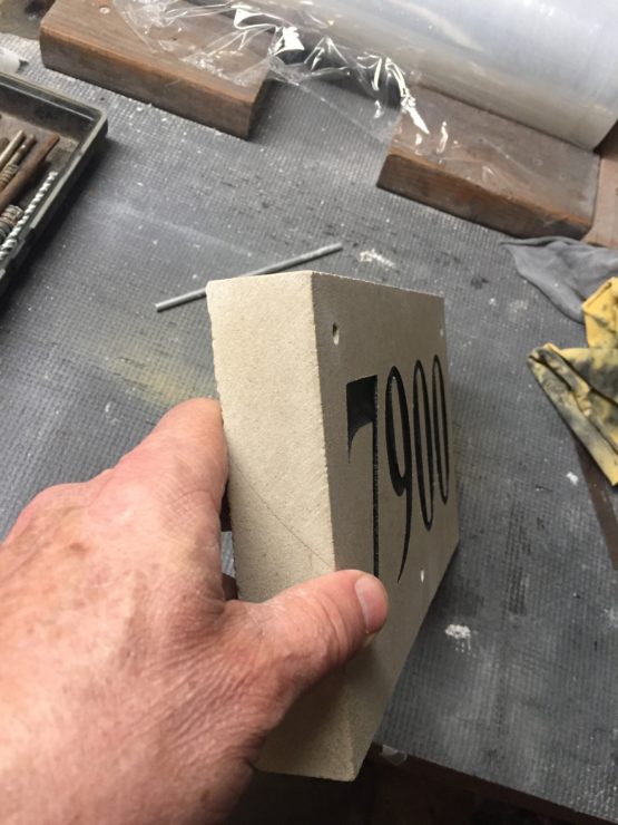 Side Mount Address Stone - Image 3